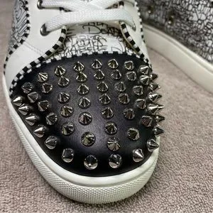 スニーカー CHRISTIAN LOUBOUTIN Men Sneakers Grey 1250513 6981 Louis - スニーカー - カーフレザー - グレー - メンズ